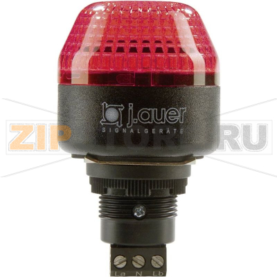 Лампа сигнальная 24 В/DC, 24 В/AC, светодиодная, красная, 1 шт Auer Signalgeräte 801522405 