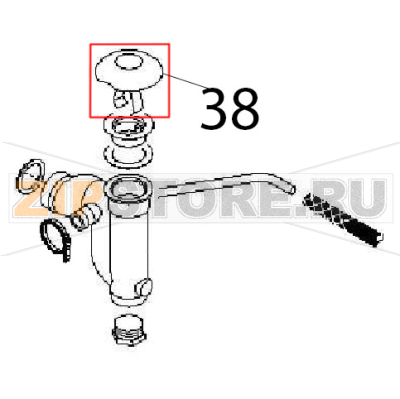 Filter Angelo Po FM611E1 Filter Angelo Po FM611E1Запчасть на деталировке под номером: 38