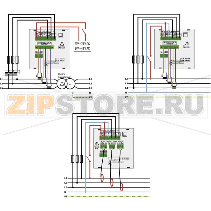 Прибор измерительный, универсальный, Ethernet, RS485, 512 MB PQ Plus UMD 97E 