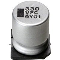Конденсатор электролитический SMD 22 мкФ, 16 В, 20 %, (ØxL) 5.4x5 мм, 1 шт Panasonic EEEFC1C220R