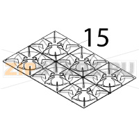 Griglia fuochi piano Angelo Po 2N1FAGF