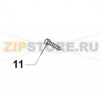 Plate Screw 4x16 DIN7981 Bear Varimixer RN20 VL-2                                                                                    