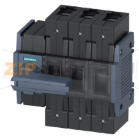 ВЫКЛЮЧАТЕЛЬ-РАЗЪЕДИНИТЕЛЬ 125A, ТР.2, 3-ПОЛ ФРОНТ.УПР. СЛЕВА КОМПЛЕКТНОЕ УСТР. С СЕРОЙ РУЧКОЙ РАМОЧНЫЕ КЛЕММЫ Siemens 3KD3232-2NE10-0