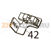 Slit sensor mounting plate (take-up) Toshiba TEC B-SX4T-GS10-QQ-CCS