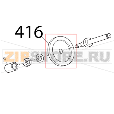 Mola SB. 220, D.40, H.8, F.6 Sirman Canova 300 Mola SB. 220, D.40, H.8, F.6 Sirman Canova 300Запчасть на деталировке под номером: 416