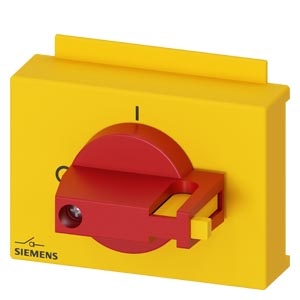 Аксессуар для 3KD0 типоразмер 01 direct handle, Emergency switching off, 3-пол. padlockable in OFF-position Siemens 3KD9011-8C 