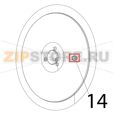 Esagono est. fus/int. Sirman Mirra 300 Y09 Esagono est. fus/int. Sirman Mirra 300 Y09Запчасть на деталировке под номером: 14