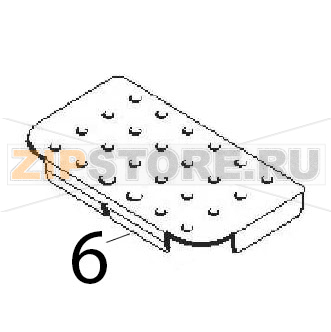 Overflow top Angelo Po 0G1CP1G Overflow top Angelo Po 0G1CP1GЗапчасть на деталировке под номером: 6
