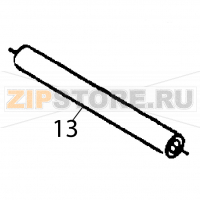 Rubber tube Ø17xØ10x380 Fagor FI-120