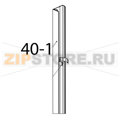 Корпус светильника левый Polair DM110Sd-S Корпус светильника левый Polair DM110Sd-SЗапчасть на деталировке под номером: 40-1