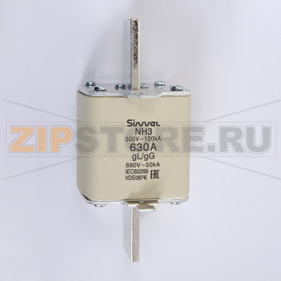 Предохранитель ножевой 630 A, тип 39, габарит 3, gG Sinvel FNH3-630 