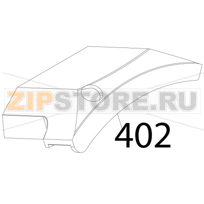 Capp. NO CE ossidata Sirman Mirra 300 Y09 Capp. NO CE ossidata Sirman Mirra 300 Y09Запчасть на деталировке под номером: 402