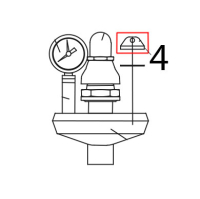 Plug for plenum chamber Tecnoinox P70IE7