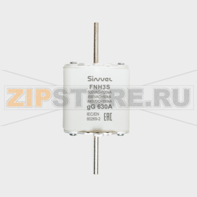 Предохранитель с бойком 630 A, габарит 3, gG Sinvel FNH3S-630 