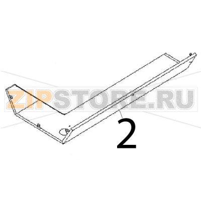 Insulation panel cover Angelo Po 04WBMEV Insulation panel cover Angelo Po 04WBMEVЗапчасть на деталировке под номером: 2