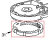 Gear, Internal (59T) KitchenAid K45SS